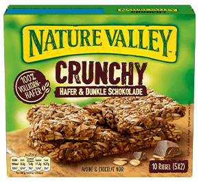 Batoane de cereale Nature Valley Crunchy cu ovăz și ciocolată neagră 4 porții