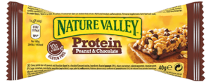 Baton de cereale Nature Valley Protein cu unt de arahide și ciocolată fără ambalaj